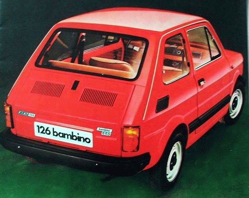 Fiat 126 Bambino –  