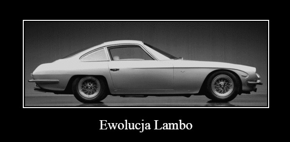 Ewolucja Lamborghini –  