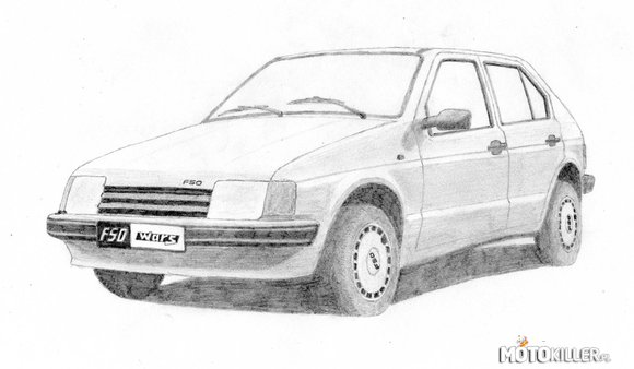 FSO WARS – Polska motoryzacja to nie tylko kopiowane projekty i auta produkowane na prawach licencji. Wiele udanych projektów udowodniło, że Polacy są utalentowani i potrafią zbudować nowoczesne auto. Dziś przedstawię samochód, który pod względem konstrukcji zdecydowanie wyprzedzał swoje czasy.

FSO Wars powstał na deskach kreślarskich na początku lat 80. Ówcześnie produkowane polskie samochody rodzinne miały sporo wad. Fiat 125p był konstrukcją już przestarzałą i oczekiwał następcy, a Polonez był ciężki, paliwożerny i również daleko mu było do najnowocześniejszych konstrukcji. Powstała potrzeba zbudowania auta nowoczesnego, z silnikiem napędzającym przednie koła i umieszczonym z przodu, w dodatku ekonomicznego.

Prace rozpoczęto w Ośrodku Badawczo-Rozwojowym FSO w 1981 roku i już rok później gotowy był prototyp w skali 1:5. Za projekt nadwozia odpowiadał Antoni Kasznicki. Tak przygotowany model trafił do Instytutu Lotnictwa, gdzie przeprowadzono testy aerodynamiczne. Nadwozie dopracowano, uzyskując świetny wynik współczynnika oporu powietrza Cx równy 0,35. Mógł on być jeszcze poprawiony poprzez połączenie zderzaków ze spojlerami. W tamtym okresie była to jedna z pierwszych konstrukcji projektowanych z uwzględnieniem zasad aerodynamiki.


Samochód pokazano szerszej publiczności w 1985 roku podczas targów Polska Motoryzacja, odbywających się na słynnym Stadionie X-lecia w Warszawie. Zaprezentowano auto o ładnej, nowoczesnej sylwetce, będące modnym w tym czasie 5-drzwiowym hatchbackiem. Nadwozie o wysokiej sztywności mieściło 5 osób i 300 l bagażu. Dodatkowo wyposażone było w kontrolowane strefy zgniotu oraz dzieloną kolumnę kierowniczą chroniącą kierowcę podczas wypadku. Zbiornik paliwa umieszczono w mało narażonym na uszkodzenia miejscu – pod tylną kanapą.

Pod względem wymiarów samochód był podobny do zachodnich konkurentów. W przybliżeniu miał 3800 mm długości, 1600 mm szerokości i 1390 mm wysokości. Był więc nieco mniejszy niż Volkswagen Golf II generacji czy Opel Kadett D. Samochód charakteryzował się niską masą własną wynoszącą niecałe 800 kg.

Podobnie nowoczesne jak nadwozie były także inne elementy. Wnętrze zaprojektowane z uwzględnieniem ergonomii przez Mirosława Kowalczuka było bardzo nowoczesne, a w porównaniu z innymi polskimi samochodami – nadzwyczaj komfortowe. Panel środkowy cechował się zwróceniem ku kierowcy, co miało ułatwiać sterowanie ogrzewaniem czy radioodbiornikiem.

Technicznie Wars nie odbiegał od najpopularniejszych zachodnich konstrukcji. Układ hamulcowy miał dwa obwody. Jeden na koła przednie lewe i tylne prawe, a drugi na pozostałe dwa. Na przednich koła zastosowano hamulce tarczowe, a na tylnych bębny hamulcowe. Ciekawostkami były system ostrzegający przed zbyt niskim poziomem płynu hamulcowego oraz system informujący o zużyciu okładzin hamulcowych.

Nowoczesnymi rozwiązaniami mógł pochwalić się główny konstruktor silników Sławomir Pajewski. Zaprezentowano dwa, o pojemnościach 1,1 i 1,3. Pierwszy rozwijał 54 KM, a mocniejszy 61 KM. Dzięki lekkiemu, aerodynamicznemu nadwoziu zapewniały dobre osiągi i niskie zużycie paliwa na poziomie 5-7 l/100 km. W późniejszym okresie miały dołączyć silniki 1,5 i 1,6 (ten większy głównie w wersjach na eksport) oraz 1,6 diesel. Najmocniejsza jednostka ZI w założeniach miała rozpędzać auto do 170 km/h.

Zawieszenie było układem w pełni niezależnym. Z przodu zastosowano niezależne podwójne wahacze poprzeczne, sprężyny śrubowe, amortyzatory teleskopowe oraz stabilizator skrętny. Z tyłu również niezależne wahacze wleczone, sprężyny śrubowe i amortyzatory teleskopowe.

Udana konstrukcja Warsa zwiastowała sukces. Auto opisywano m.in. w angielskiej prasie – zebrało pozytywne recenzje. Niestety, brak funduszy spowodował przerwanie prac nad tym skonstruowanym samodzielnie i od podstaw polskim samochodem osobowym. Wyprodukowano zaledwie trzy egzemplarze, z czego dwa zachowały się do dziś. Obecnie można je obejrzeć w Muzeum Techniki w Warszawie.

Oba zachowane egzemplarze w Muzeum Techniki w Warszawie fot. autofilieoblog.hu
Pierwszy z zachowanych to egzemplarz testowy, z białym lakierem, wyposażony w silnik 1,1. Drugi to samochód pokazowy, czerwony, z silnikiem 1,3. Wiadomo, że istniejący trzeci egzemplarz był koloru niebieskiego. Nie wiadomo jednak, jaki miał silnik. Spekuluje się, że mógł to być mocniejszy 1,5 albo 1,6 diesel. Niestety, prawdopodobnie już się tego nie dowiemy, bo jego los jest nieznany. Zostało po nim jedynie kilka zdjęć marnej jakości.

Współczesne zdjęcie auta w kolorze białym fot.wikipedia.org
Trudno powiedzieć, jakie szanse miał Wars na zachodnim rynku. Był nawet nowocześniejszy niż inne konstrukcje z tamtych lat. Problem w tym, że uruchomienie produkcji mogłoby trwać tak długo w polskich realiach, że konkurenci wprowadziliby nowsze generacje swoich pojazdów. Z pewnością samochód byłby przebojem na polskim rynku i kto wie, może dziś oglądalibyśmy prezentacje jego nowszych generacji. Tego nie dowiemy się nigdy. 