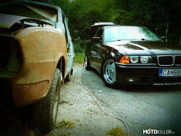 Piękne ujęcie;) – BMW E36 320i Coupé 1993 M50B20 Vanos 110kW/150PS 