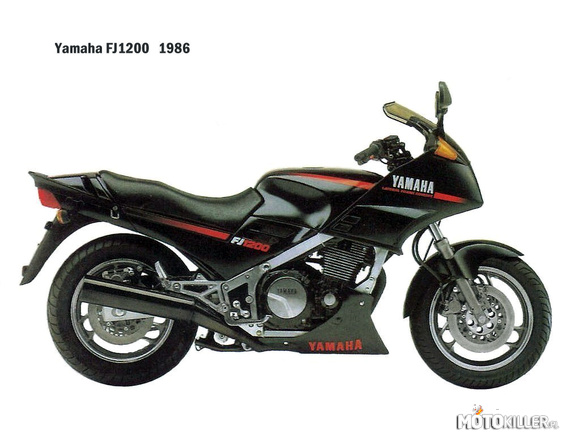 YAMAHA FJ 1200 – Piękny szybki klasyk. Czysta moc bez ingerencji elektroniki. 