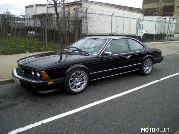 BMW e24... – 635csi, turbo z roku 1986. Są tu w ogóle miłośnicy klasyków? 