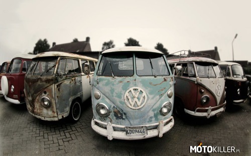 Old VW Transporter Vans –  