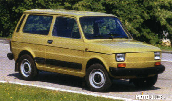 Fiat 126p COMBI – Już w trzy lata po rozpoczęciu produkcji Fiata 126p, w 1976 roku podjęto prace nad budową Polskiego Fiata 126p Combi. Wybudowane prototypy znacząco różniły się od pierwotnej wersji Malucha.Do zmian w budowie nadwozia zaliczyć trzeba przede wszystkim zwiększenie rozstawu osi o 100 mm i zwisu tylnego o 70mm, co pozwoliło na wygospodarowanie dodatkowego miejsca dla pasażerów z tyłu, oraz sporą przestrzeń na bagaż. W miejscu dotychczasowej pokrywy silnika znalazły się unoszone do góry trzecie drzwi.Po zmianach Combi mogło poszczycić się pojemnością przestrzeni bagażowej 500 dm3, zaś po złożeniu kanapy – 1000 dm3. Jego masa własna wynosiła 630 kg, zaś ładowność 4 osoby i 80 kg bagażu. Prędkość maksymalna wynosiła – podobnie jak w standardowym maluchu – 105 km/h. 