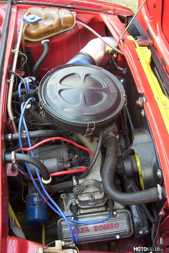 Boxer 1.2 8V serce Alfy Romeo Sprint – może mały, może słaby, ale powyżej 4000 działa jak należy no i ten dźwięk 