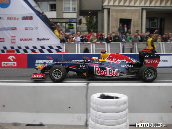 Bolid F1 Infiniti Red Bulla – A jaki ryk miał 