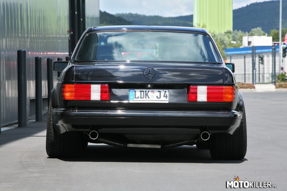 Mercedes W126 – Mi się bardzo podoba, a Wam? 