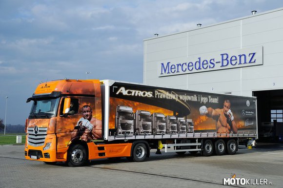 Mercedes-Benz Actros – Nowy nabytek Pudziana! 