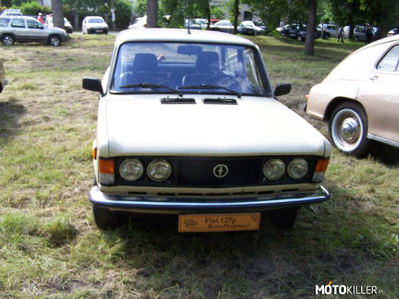 Fiat 125 – samochód retro pasionaci Łódź 