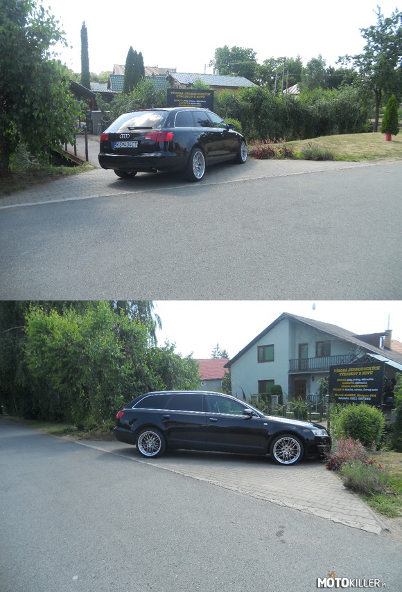 Audi – Napotkane w Słowacji na 19 calowych kółeczkach 