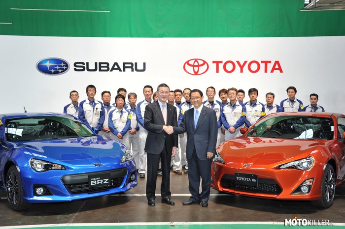Czym się różnią? Nazwą – Subaru BRZ i Toyoty GT 86. 
Są produkowane w tej samej firmie w tym samym budynku przez tych samych ludzi. Różnią sią tylko marką. 