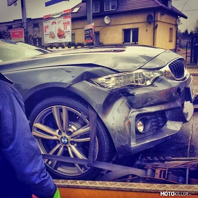 BMW 4-Series – Wypadek w Polsce 