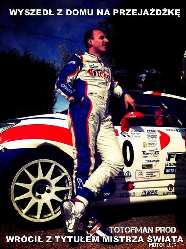 Kubica mistrzem WRC-2! –  