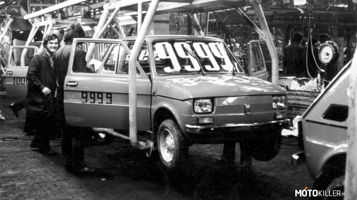Fabryka Małego Fiata 126p – Niemcy mają swojego Garbusa, Włosi osławioną &quot;pięćsetkę&quot;, Anglicy MINI, Francuzi wielbią Citroena 2CV, a my? Polska także posiada samochód z którego możemy być dumni - jest nim Fiat 126p. Pierwsze egzemplarze 126p zjechały z linii produkcyjnej tyskiej fabryki 18 września 1975 roku.  Na początku sprzedaży, aby stać się szczęśliwym posiadaczem Malucha trzeba było mieć przydział, talon, książeczkę samochodową, bony towarowe lub znajomości w Jedynie Słusznej Partii. Można było także kupić go na giełdzie samochodowej, za bardzo wygórowana kwotę znacznie przekraczającą tę ustaloną przez centralę. Na przełomie lat 80. i 90. Fiaty 126p stały się na szczęście powszechnie dostępne. Pierwsza seria Małego Fiata kosztowała 69 tys. złotych. Średnie wynagrodzenie w tym czasie wynosiło około 3,5 tys. złotych. Obecnie wg GUS przeciętne miesięczne wynagrodzenie we wrześniu 2012 wyniosło 3,6 tys. zł. Łatwo więc policzyć, że obecnie samochód ten kosztowałby około 71 tys. złotych. Za ile więc można stać się posiadaczem poczciwego maluszka? 