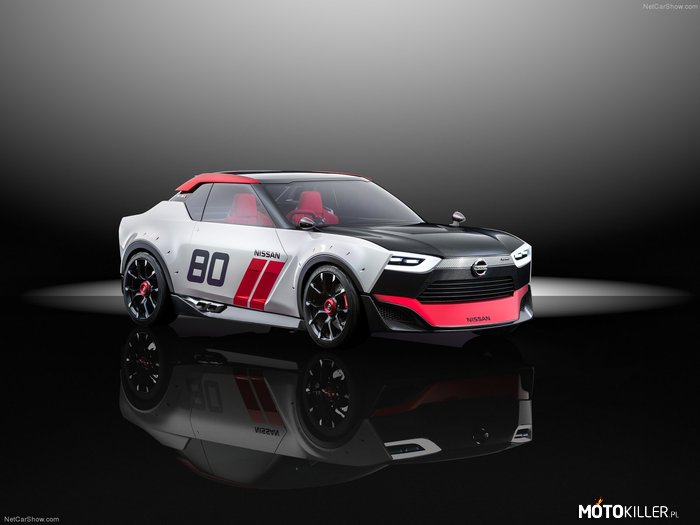 Nowy sportowy samochód Nissana – Na zdjęciu concept car od Nissana. Mała sportowa tylnonapędówka, wzorowana na pierwszych generacjach legendarnego GT-R&apos;a 