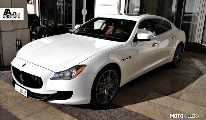 Podoba się? – Maserati Quattroporte 2013. Moc 340KM. Cena ok. 840tys zł. Piękność. 