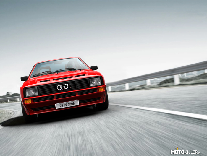 Audi Quattro b2 80 – Tak się narodziła legenda. 