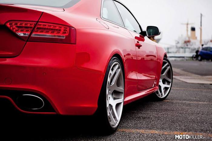 Audi A5 – Mój ulubiony model w wyścigowej czerwieni! Jak wam się podoba? Bo mi bardzo! 
