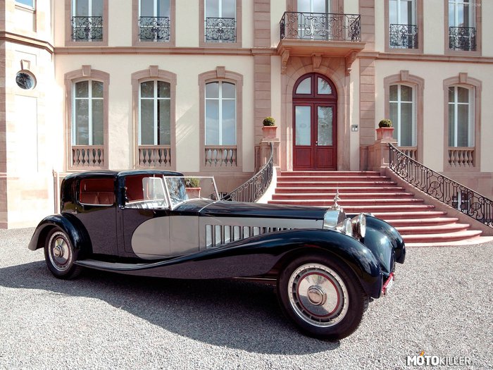 Samochody kiedyś - Bugatti Type 41 Royale (1932) – To się nazywa moc dawnych lat:
Silnik - rzędowy, 8-cylindrowy
Pojemność - 12,8 L
Moc - 300 KM
Prędkość maks. - 160 km/h
Masa własna - 3175 kg
Długość nadwozia - 6,4 m
Wyprodukowano 6 egzemplarzy.
Ciekawostka:
W latach 1929–1933 wyprodukowano zaledwie 6 egzemplarzy Bugatti Royale, z czego tylko 3 zostały sprzedane, a 3 pozostały do użytku członków rodziny. W 1983 roku sprzedano jeden z egzemplarzy Royale: 1931 Coupe Kellner za 8 700 000 USD, w 1986 kolejny za 6 500 000 USD. Do dnia dzisiejszego żaden z obecnych właścicieli nie zdecydował się na sprzedanie swojego auta. 