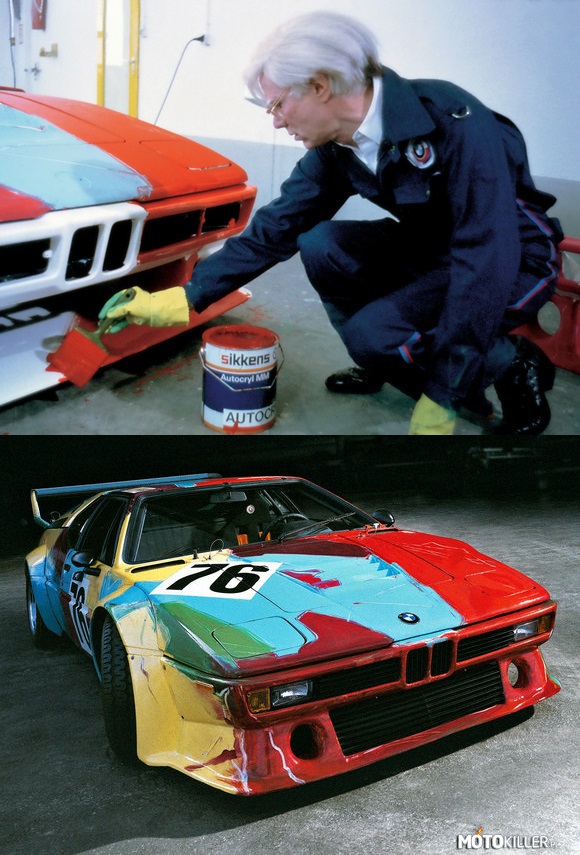 BMW Art Car Collection – M1 by Andy Warhol 