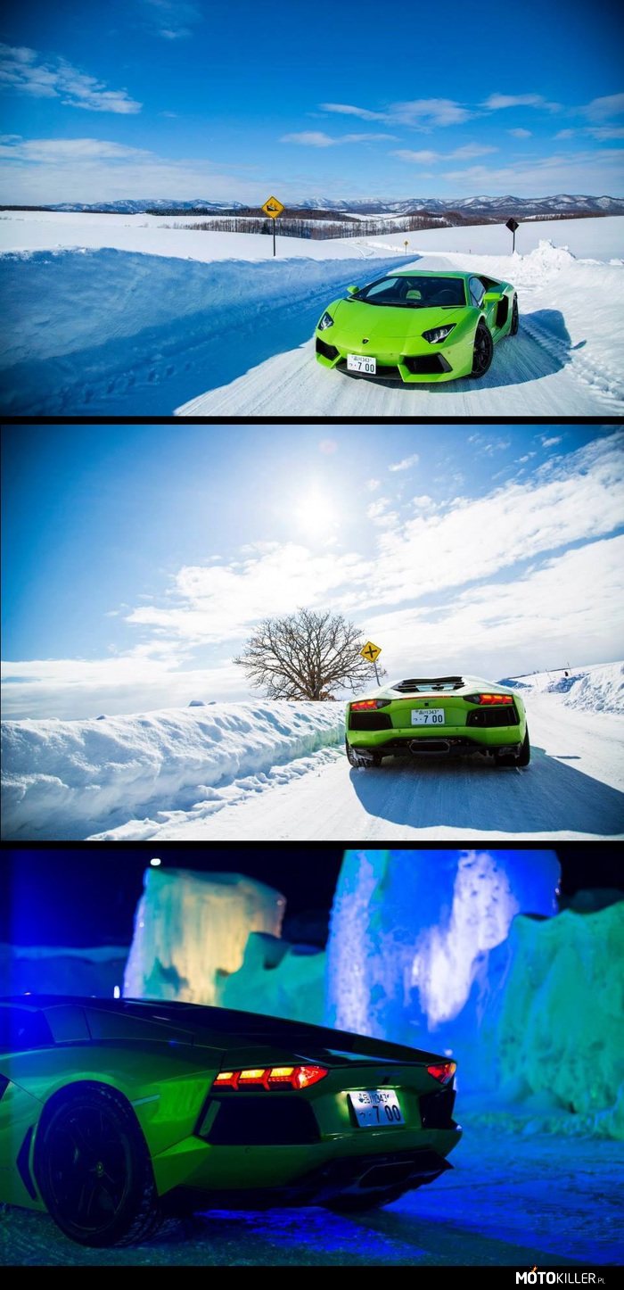 Lamborghini Aventador – Winter Academy Hokkaido, Japonia 
