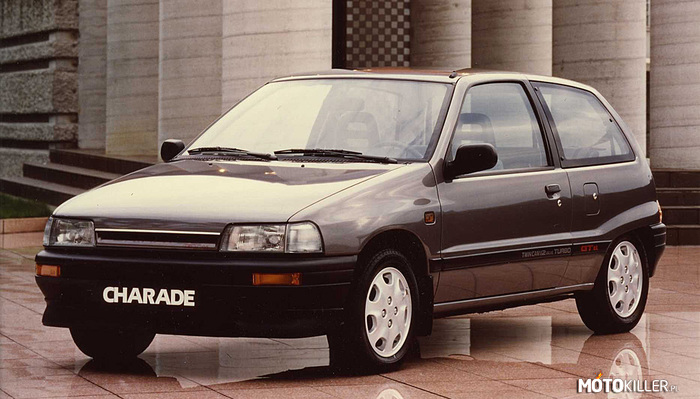 Daihatsu Charade – wersja GTti, mało ich tutaj na MK. 
