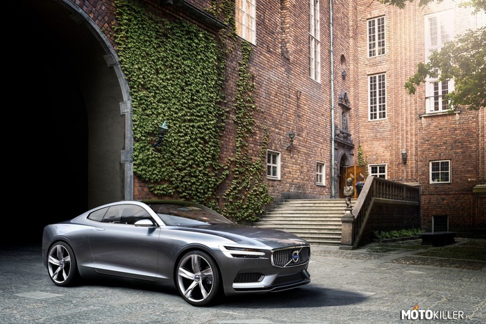 Volvo Concept Coupe – Pod maską umieszczono 2,0-litrowy silnik benzynowy Drive-E wspomagany sprężarką i turbodoładowaniem, który napędza oś przednią. Za napęd tylnej osi odpowiada motor elektryczny. Łączną moc hybrydowego układu oszacowano na około 405 KM, a moment obrotowy przekracza wartość 600 Nm.Volvo 