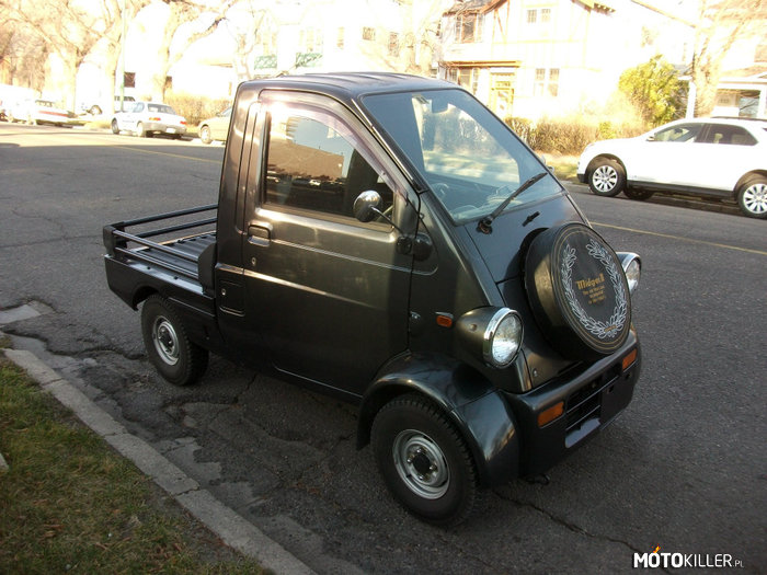 Daihatsu Midget – mówicie że Multipla brzydka? Nie wiem ale to autko ma jakiś urok w sobie, niektórym pewnie znane z gt4 