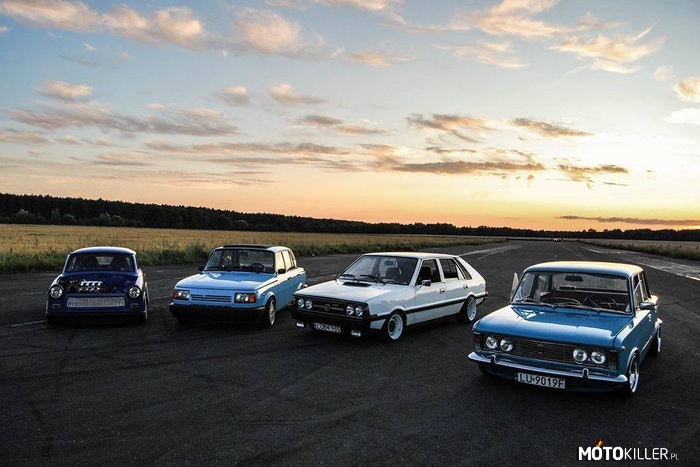 Ładne klasyki – Trabant, Wartburg, Polonez, Fiat 125p 