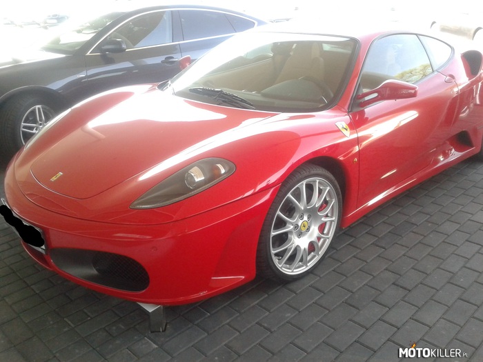 Ferrari f430 – Spotkany przypadkiem pod salonem BMW w Polsce 