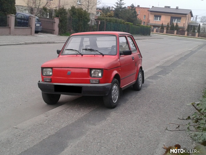 Fiat 126p. el. – Napotkany w Pleszewie...Ładny okazik 