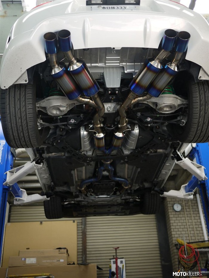 Nissan 370Z Custom 4 Muffler Amuse Titan Exhausts –  