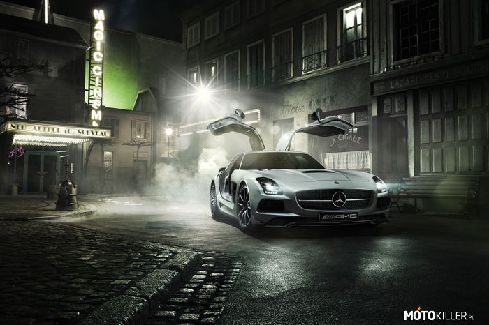 Mercedes-Benz SLS AMG – Czyli Jeremy Clarkson z tablicą rejestracyjną. 