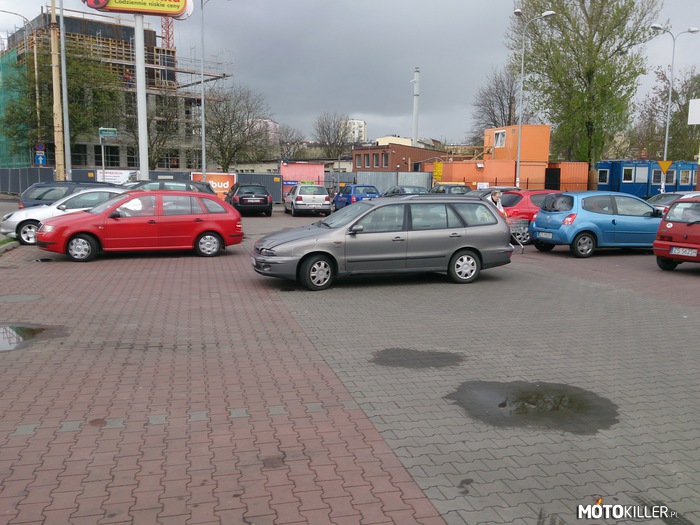 Mistrzostwo parkowania poziom very hard – W tym przypadku karny k.... to zdecydowanie za mało.
parking biedronki Szczecin.. 