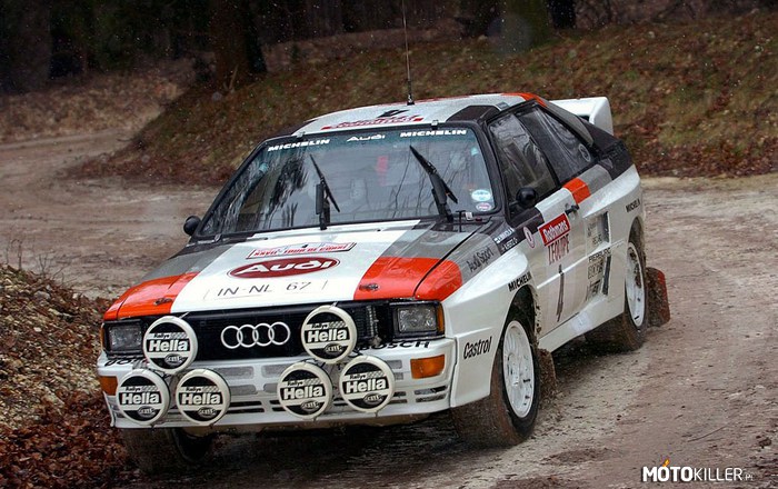 Mistrzowie WRC- 1983 Hannu Mikkola – Hannu Mikkola (ur. 24 maja 1942 w Joensuu, Finlandia) - rajdowy kierowca, rajdowy mistrz świata z roku 1983.

Mikkola rozpoczął swoją karierę w 1963, jednak najważniejszym etapem dla Fina były lata 70 i 80. W roku 1979 został wicemistrzem świata, rok później powtórzył ten rezultat i na sezon 1981 przeniósł się do zespołu Audi. W pierwszych dwóch latach ścigania się za kierownicą Audi, Fin był trzeci w klasyfikacji, jednak w roku 1983 wywalczył swój jedyny tytuł w mistrzostwach świata. Mikkola został w zespole Audi do 1987 zdobywając po drodze jeszcze jedno wicemistrzostwo w 1984 roku, a na sezon 1988 przeniósł się do zespołu Mazdy. Zakończył karierę w 1991 roku, jednak jeszcze przez dwa lata zaliczał sporadycznie rajdy.

Hannu Mikkola wygrał w swojej karierze 18 rajdów zaliczanych do mistrzostw świata, w tym czterokrotnie Rajd Finlandii i czterokrotnie Rajd Wielkiej Brytanii. 