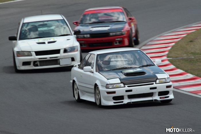 Nissan, Mitsubishi & Toyota – Silvia S13, Evo VII & Sprinter Trueno AE92 