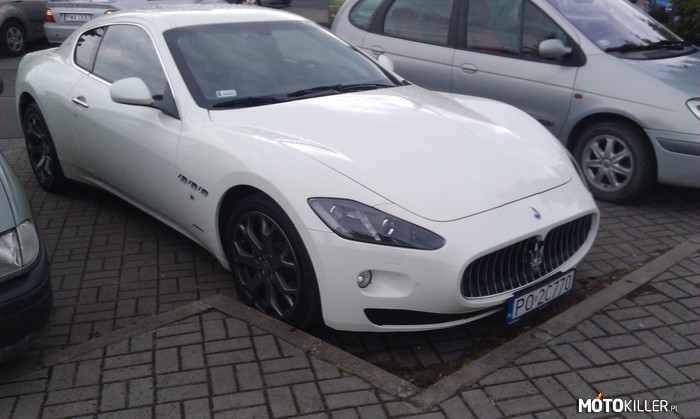 Maserati Granturismo – Spotkane przeze mnie w Wągrowcu 
