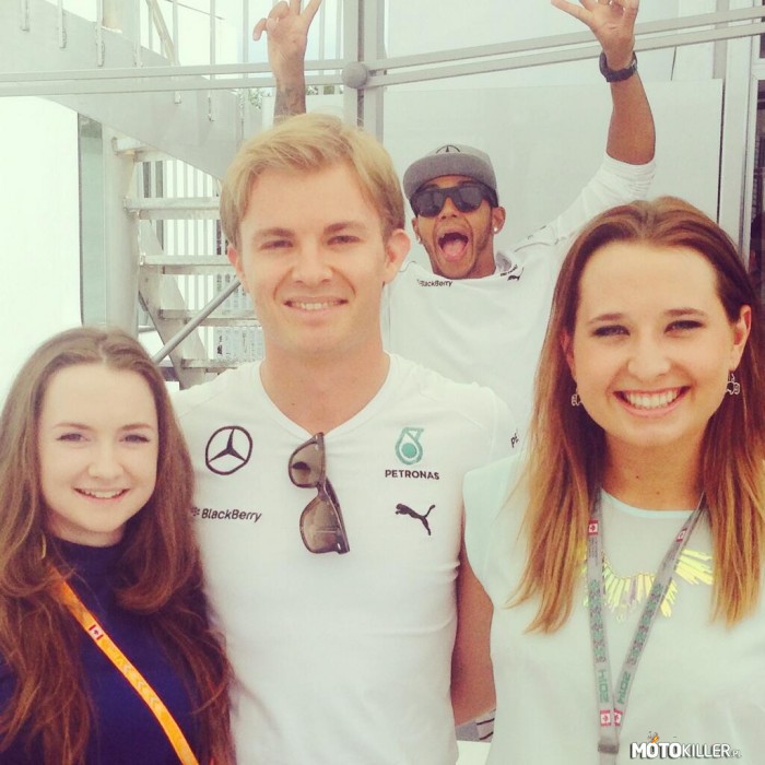 Rosberg trolled – By Hamilton. 