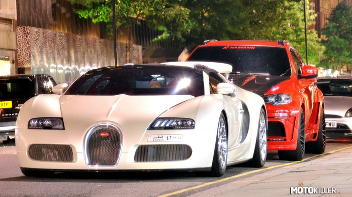 Bugatti Veyron i BMW X6M Hamann –  