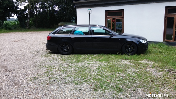 Audi a6 na glebie – Auto napotkane w Niemczech. 