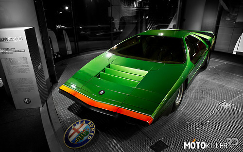 Alfa Romeo Carabo – Koncept Bertone 1968. 