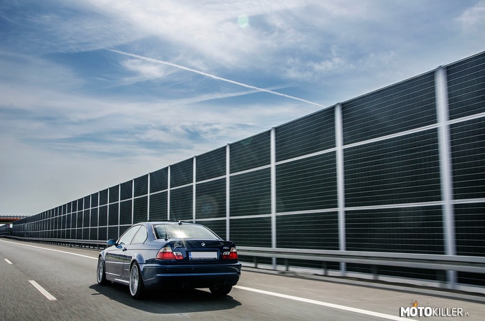 BMW E46 M3 – Wykonane podczas drogi do Gorlic. 