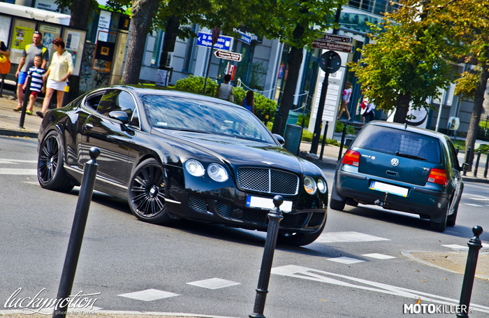 Grubas – Napotkany w Sopocie.
Bentley Continental GT. 