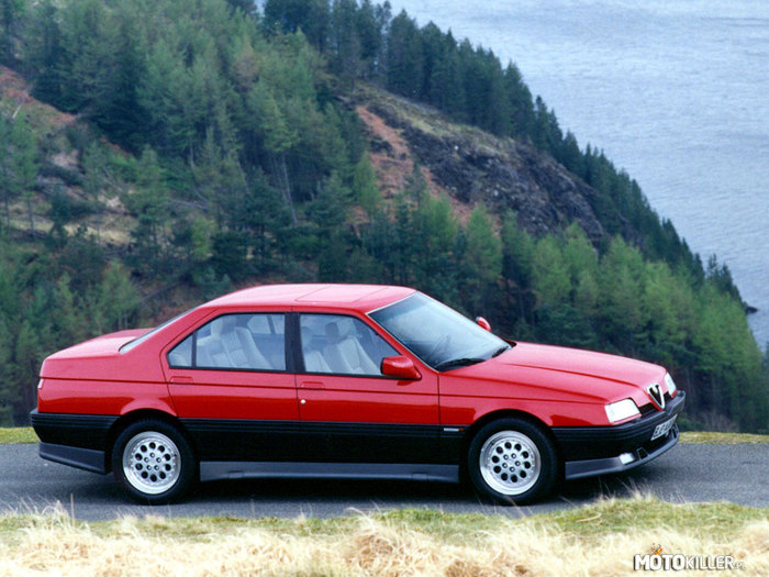 Alfa Romeo Q4 – Silnik 3.0 V6 24V 234 KM i napęd na wszystkie koła zapewniały świetne osiągi i mnóstwo zabawy mimo sporej masy samochodu. 
