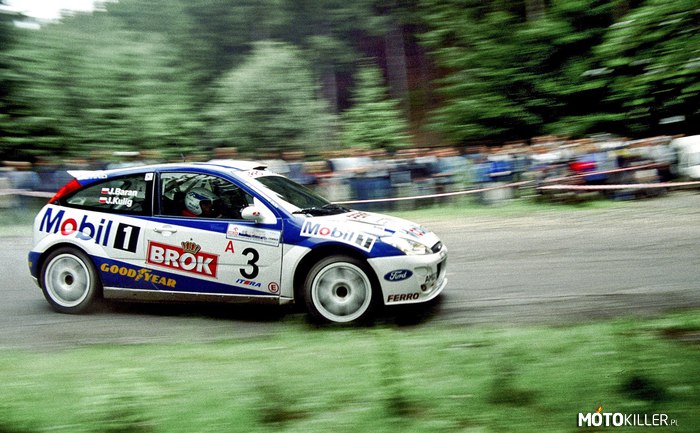 Ford Focus WRC – Za kierownicą Janusz Kulig. 