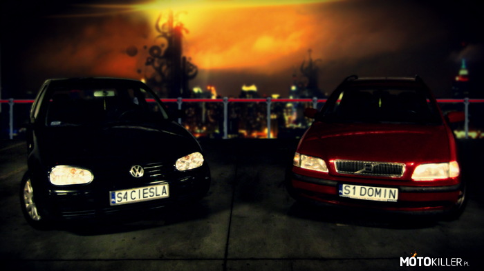 VW vs VOLVO – VW Golf IV i VOLVO V40. 