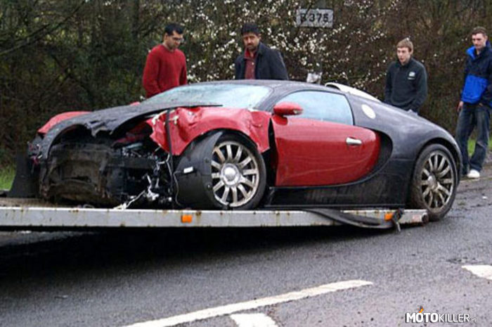 Bugatti veyron – To bolało. 