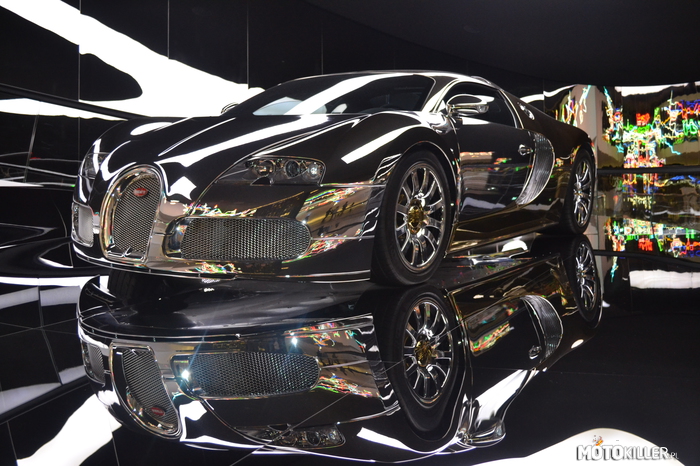 Bugatti Veyron Gold – Z wizytą w Autostadt w Wolfsburgu. 