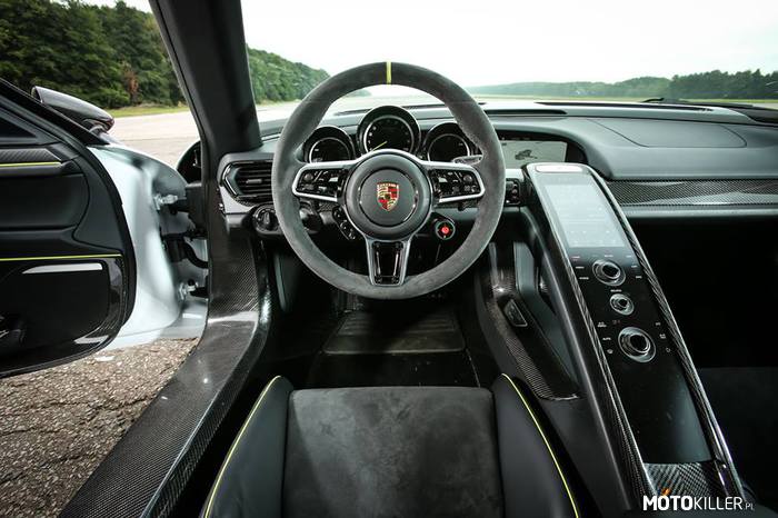 Centrum dowodzenia – Porsche 918 Spyder 