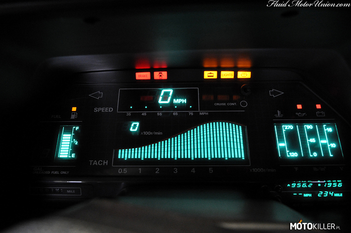 Zegary Digital w Nissanie 300ZX – Jest w nich coś magicznego. 